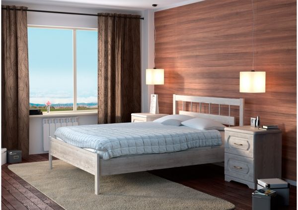 Кровать DreamLine Троя 1 (Бук)